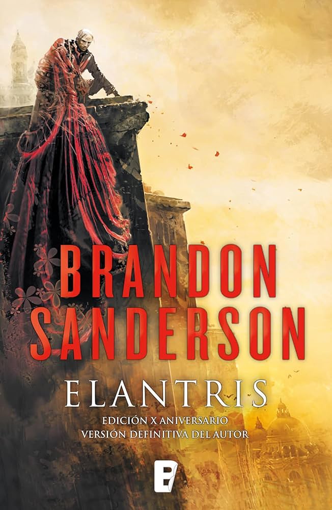 Portada de Elantris de Brandon Sanderson